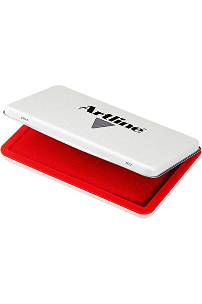artline EHJ4 87 x 143mm No.2 Stamp Pad - Red
