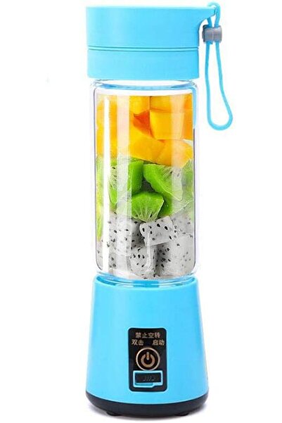 Generic Mini portable juice smoothie blender with bottles, usb rechargeable e...