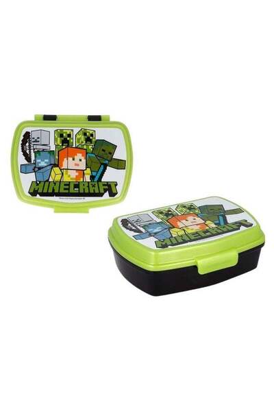 Generic Stor Minecraft Funny Lunch Box for Kids, 750ml / 30oz – BPA-Free Plas...