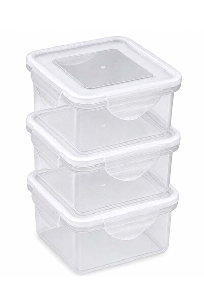 Generic 3 Piece Plastic Airtight Food Storage Container Set with Leakproof Lo...
