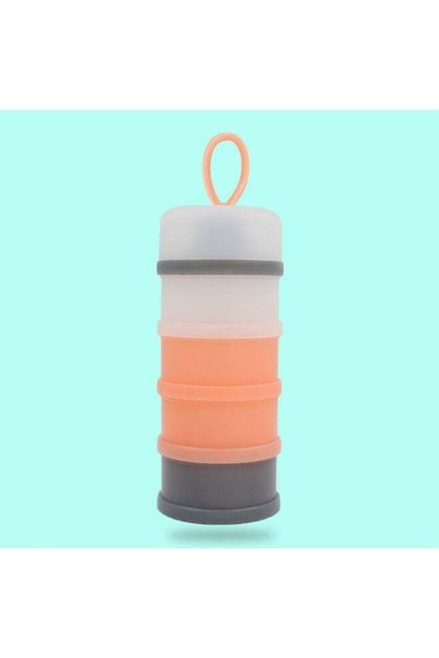 Generic 2 Pcs Protein Powder Containers with Funnel Stand, 4 Stackable Leakpr...