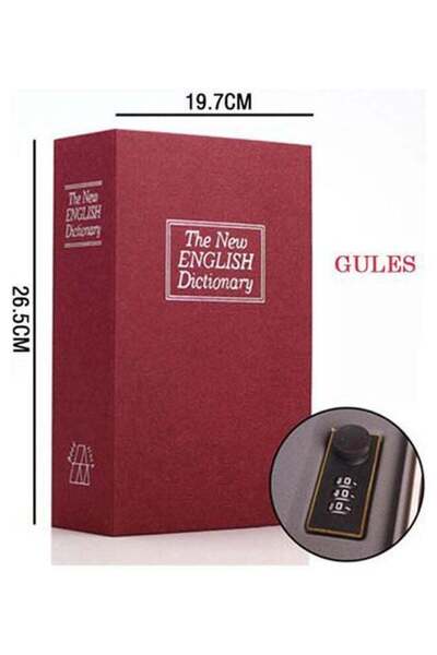Generic Book Safe Lock Box Dictionary Safe Box Secret Safe Lock Cash Money Co...