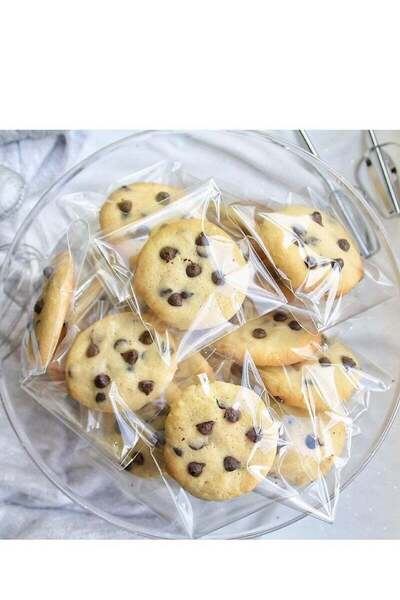 Generic Transparent self sealing cellophane bags for cookies biscuits product...
