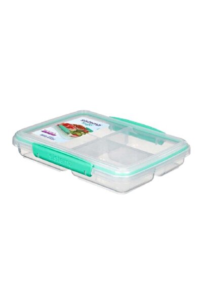 Generic Sistema Multi Split To Go 820ml Green Clip – BPA Free Divided Lunch B...