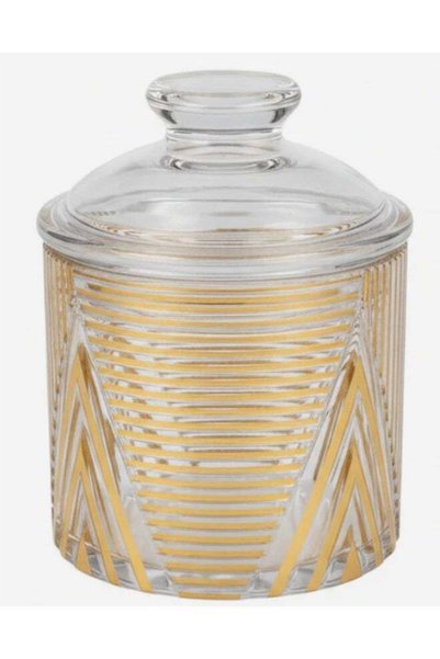 Generic AKDC Contemporary Round Airtight Acrylic Storage Canister – Transpare...