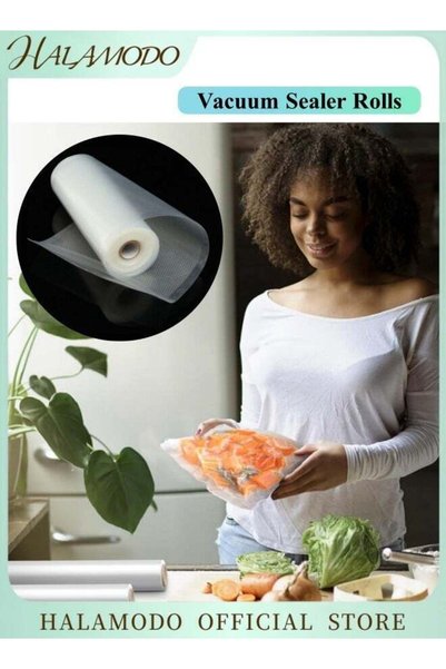 Generic Vacuum Sealer Bags Rolls Puncture Prevention Food Sealer Bag for Food...