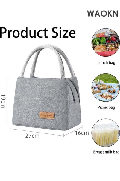 Generic Thermal Lunch Bag - Premium Insulated Cooler Bag for Work, Travel & P...
