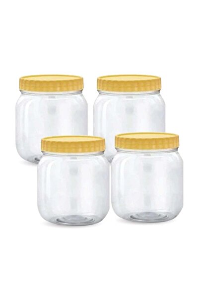Generic SUNPET Leakproof 1000ml Round Container Pack of 4pcs