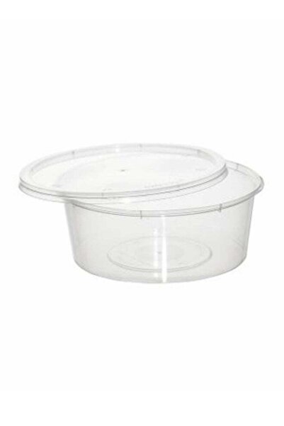 Generic 5-Piece 250ML Clear Disposable Plastic Food Containers with Lids – 25...