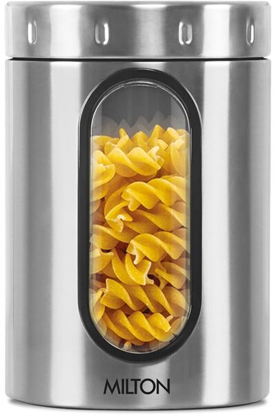 Generic MILTON Steel Crispy 2000 Storage Jar - 2 Litres