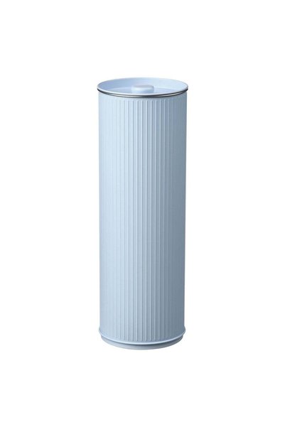 Generic Pale Blue Tinplated Steel Storage Tin with Lid for Pasta, 2.6 L, 11 x...