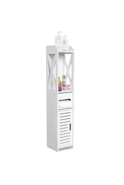 Generic FFD Bathroom Cabinet Corner Shelf Stand Great for Bathroom Storage Sm...
