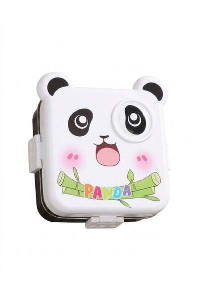 Generic Mobcos Happy Panda Lunch Box 3 Layer Stainless Steel Lunch Box Comes ...