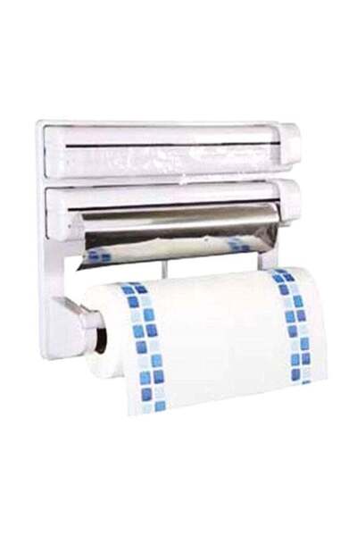 Generic Triple Paper Dispenser White 232x164x32mm
