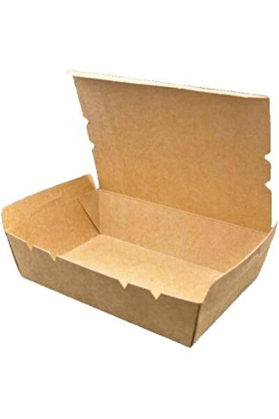 Generic SNH Packing Kraft Lunch Box Extra Small Without Window, Grease-Resist...