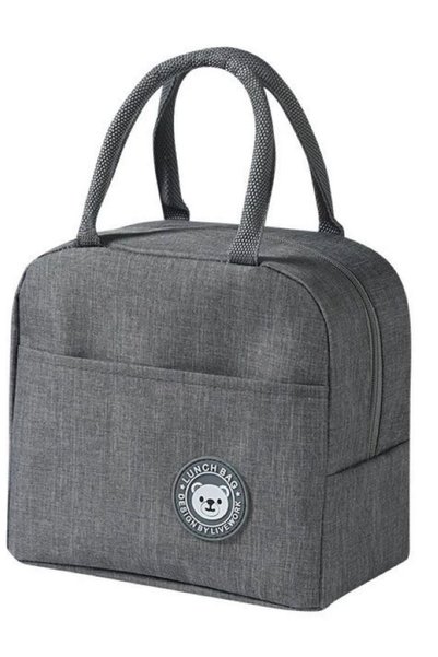Generic Robust Insulated Lunch Bags For Women and Men, Leak-Proof Water-Resis...