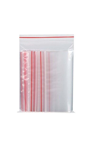 Generic 200 Pieces 8 × 12 cm Clear Zip Lock Bags - Resealable Plastic Zipper ...