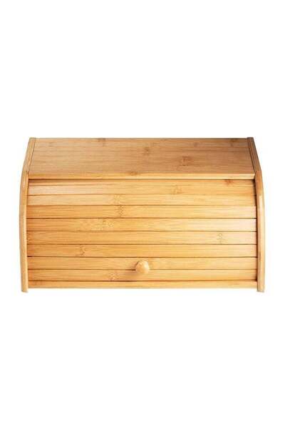 Generic Countertop Bread Storage Tray Beige 15.7 x 10.8 x 6.7inch