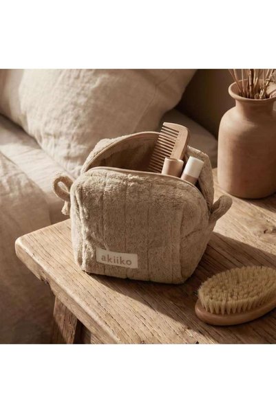 Generic Madero Soft Terry Cube Pouch 12x12x12cm - Wheat - 262PSF9900089