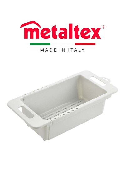 Generic Metaltex Drainflex Extensible Over-the-Sink Colander Basket – Adjusta...