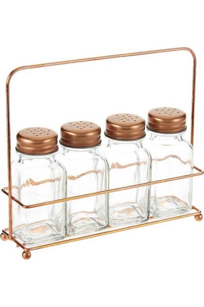 Generic Harmony 339160 Table Top 4Pcs Glass Spice Jar Set 90Ml