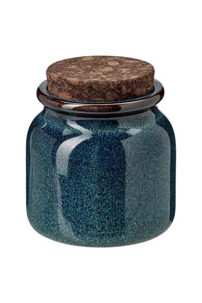 Generic Jar with Lid Blue 0.3 l