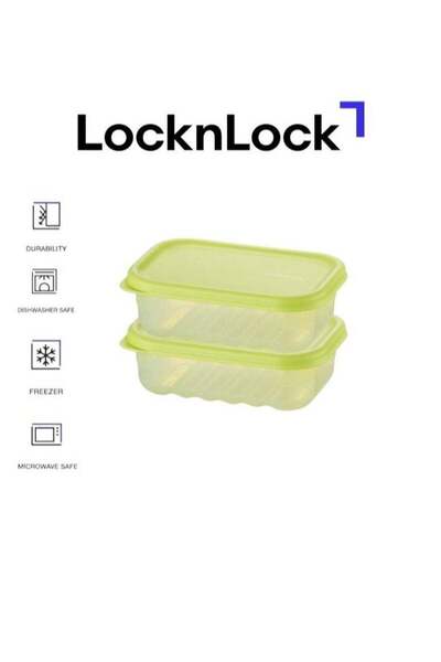 Generic LocknLock Fresh Block Food Container 330ml (PACK of 2) – BPA-Free, Mi...