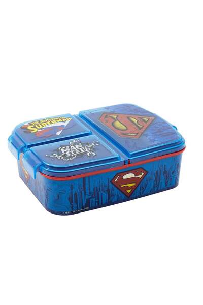 Generic STOR MULTI COMPARTMENT SANDWICH BOX SUPERMAN SYMBOL