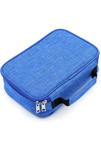 BTSKY ® High Capacity Zipper Pens Pencil Case- Multi-Functional Stationery Pe...
