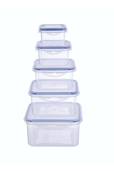 Generic Feelings Plastic Food Storage Containers, 10 Pieces (170ml, 400ml, 70...