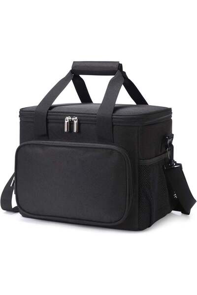Generic Large Lunch Bag Insulated Lunch Box Soft Cooler Cooling Tote for Adul...