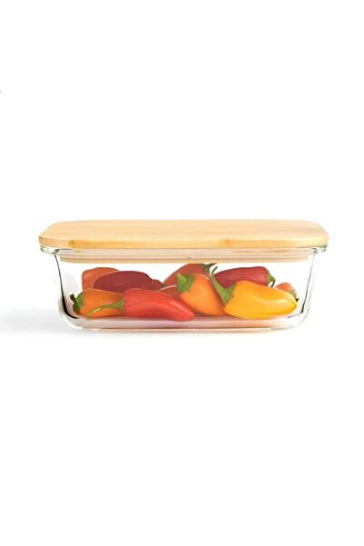 Generic Blackstone Borosilicate Glass Food Storage Container For Meal Prep Ri...