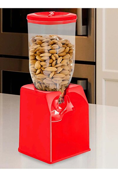 Generic Cereal Dispenser Single 3 Litre Dry Food Single Control Candy Dispens...