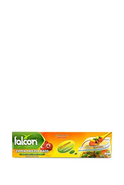 Generic Falcon Freezer Zipper Bag Clear
