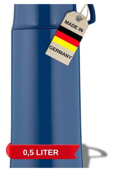 Generic Helios Elegance Insulated Bottle - Blue 0.5 Litre