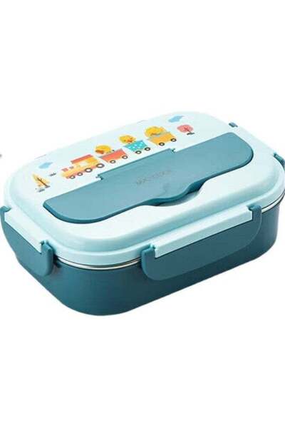 Generic Meichun (Maxcook) 304 Stainless Steel Lunch Box, Microwave-Safe 4-Com...