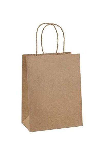 Generic ecoway Kraft Paper Bags - Pack Of 50 Craft Large Paper Grocery Bags W...