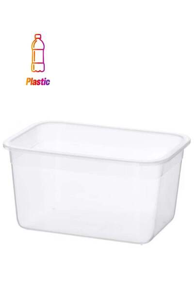 Generic Food container, rectangular/plastic2.0 l