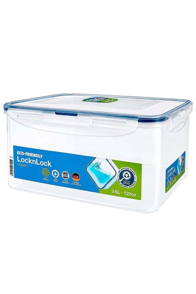 Generic LocknLock Rectangular Food Storage Container 3.6L Airtight Leakproof ...