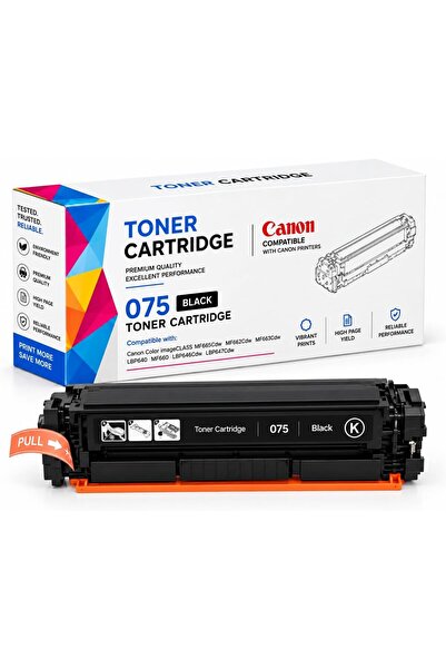 Generic 075 Toner Cartridge Black Compatible Replacement for Color imageCLASS...
