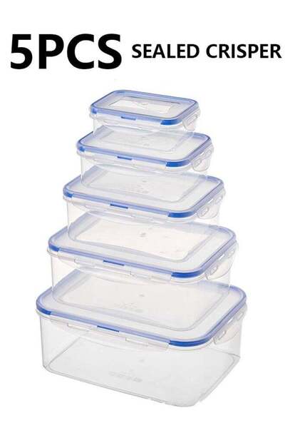 Generic 5PCS Fruit Storage Containers for Fridge Food Storage Container Set w...