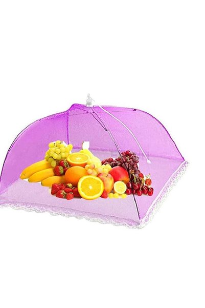 Generic Mesh Food Cover Tent Large Size Umbrella Food Cover Avoid fly's and i...