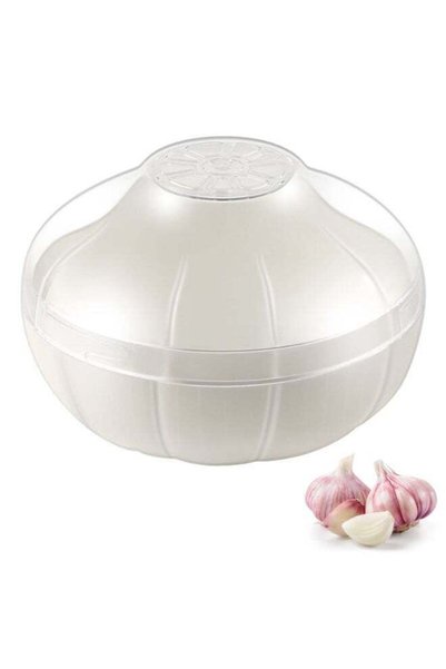 Generic Garlic Storage Containers, Reusable Garlic Keeper for Refrigerator, I...