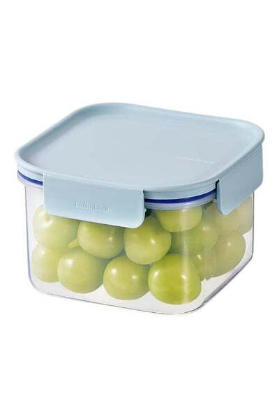 Generic LocknLock Classic Plus Square Food Container â€“ 860ml Mint, 4-Side L...