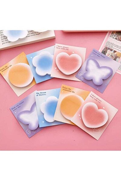 Generic 8 Packs Adorable Sticky Notes, Strong Sticky & Easy to Peel Memo Pads...