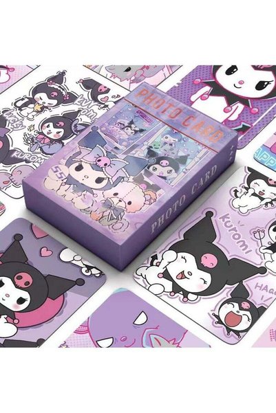 Generic 50-Piece Sanrio Kuromi Cute Photo Lomo Cards