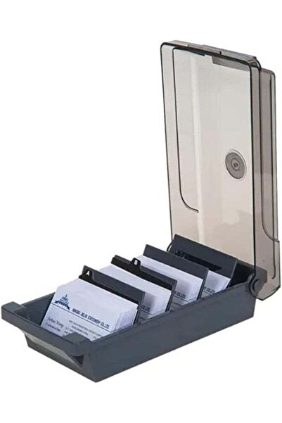 Generic Business Card Holder/Visiting Card Holder 500 Cards, Grey, Small