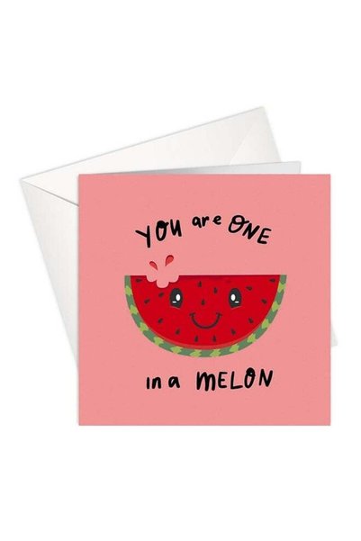 Generic You Are One in a Melon – Fun and Sweet Greeting Card for Someone Special