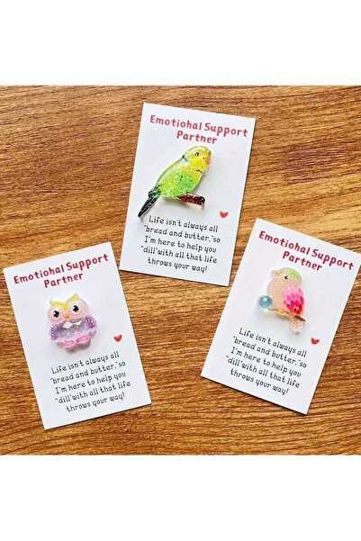 Generic Heartwarming Resin Pocket Hug Cards - Emotional Support Animal Compan...