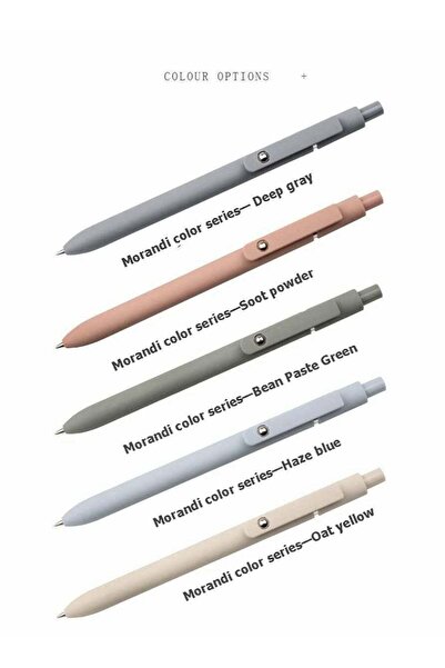 Generic Cute Kawaii Gel Pens Set 5pcs Quick-dry Fine Point Retractable Ballpo...